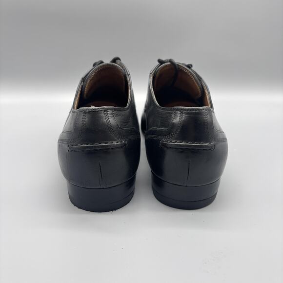 Harrys of London Shoes Mens 8 Black Leather Dress Oxford Toscana Sole Classic main image 10